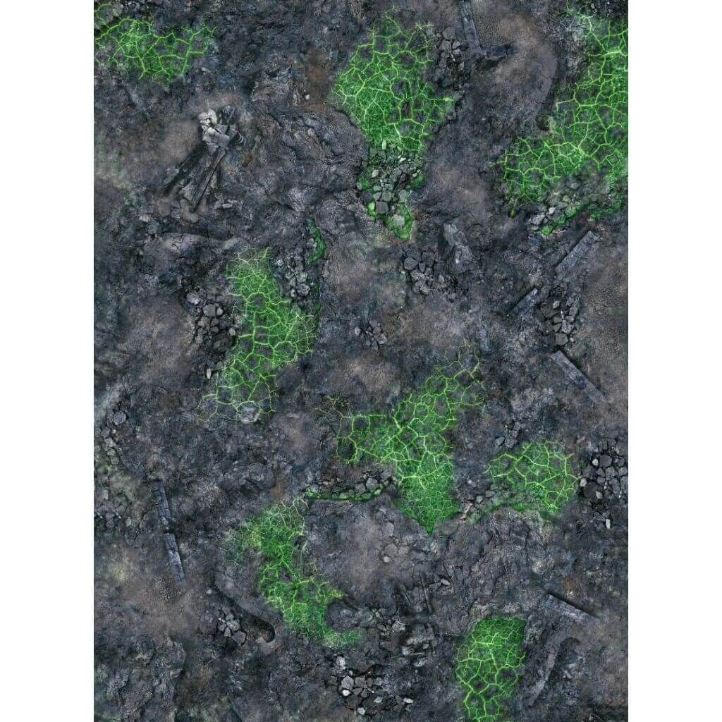 Green Blight battlefield 44x60''