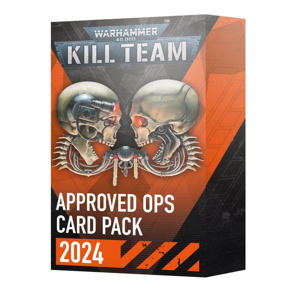 Kill Team Approved Ops Card Pack 2024 - engl.