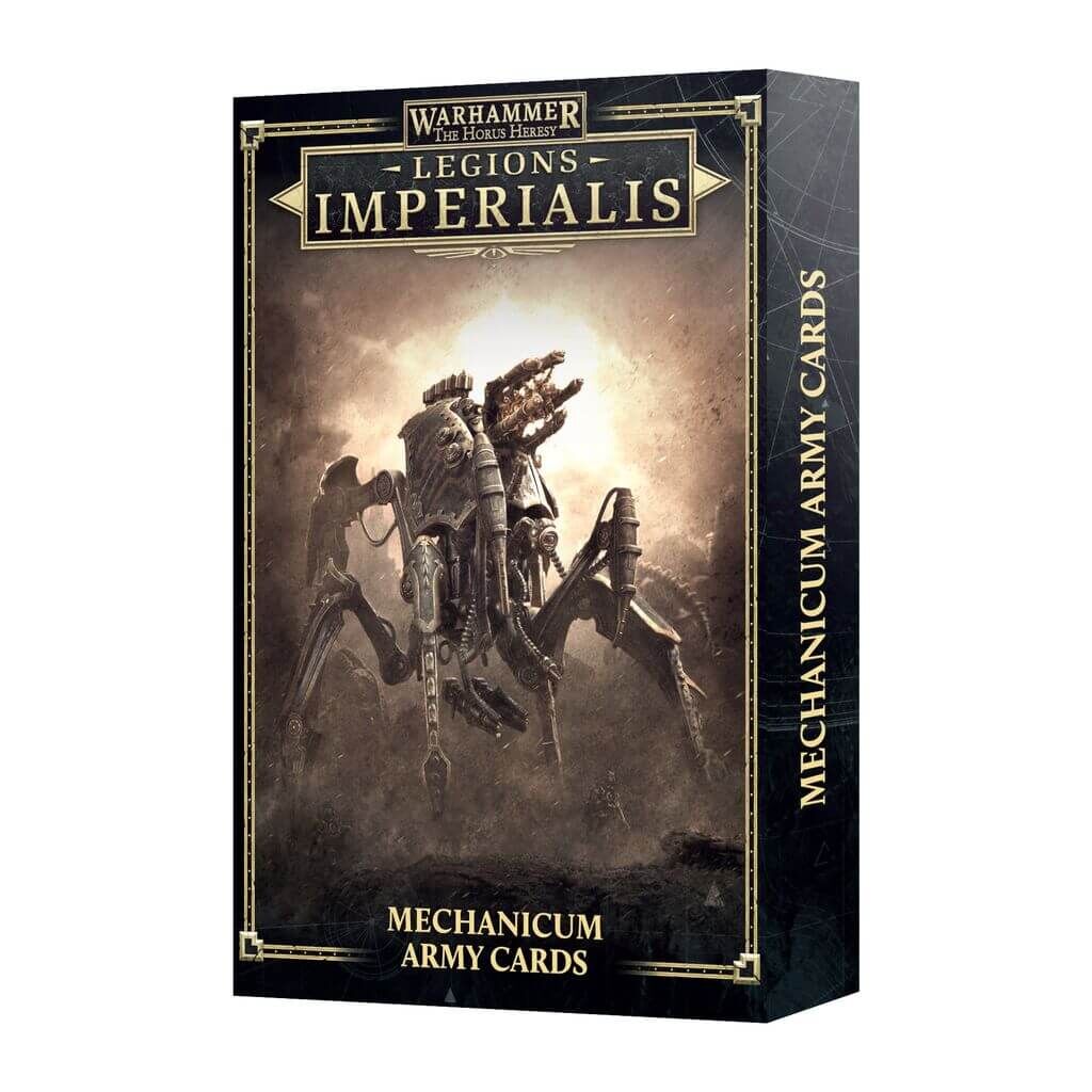 Imperialis: Mechanicum Army Cards - engl.
