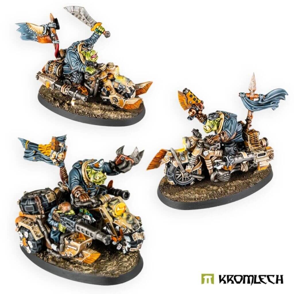 Ork-Großmantel Biker Team