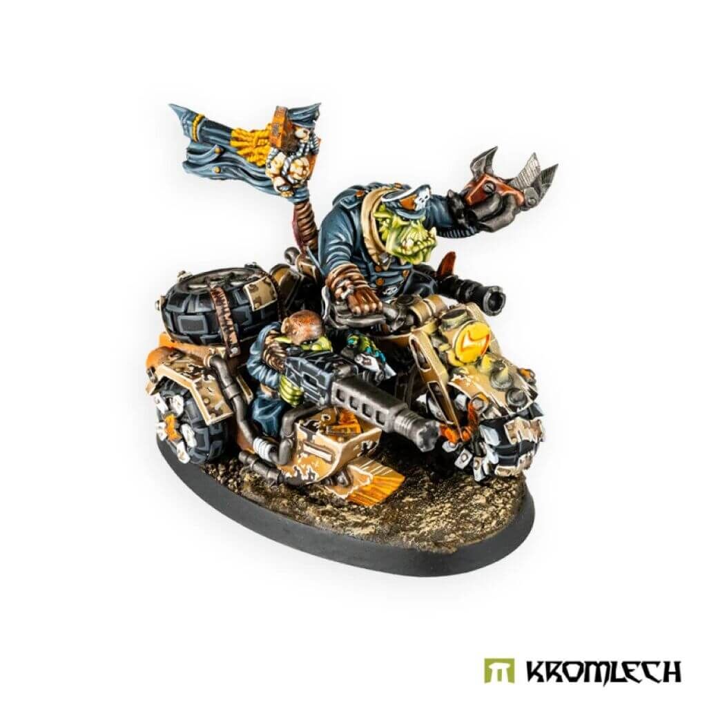 Ork-Großmantel Biker Boss