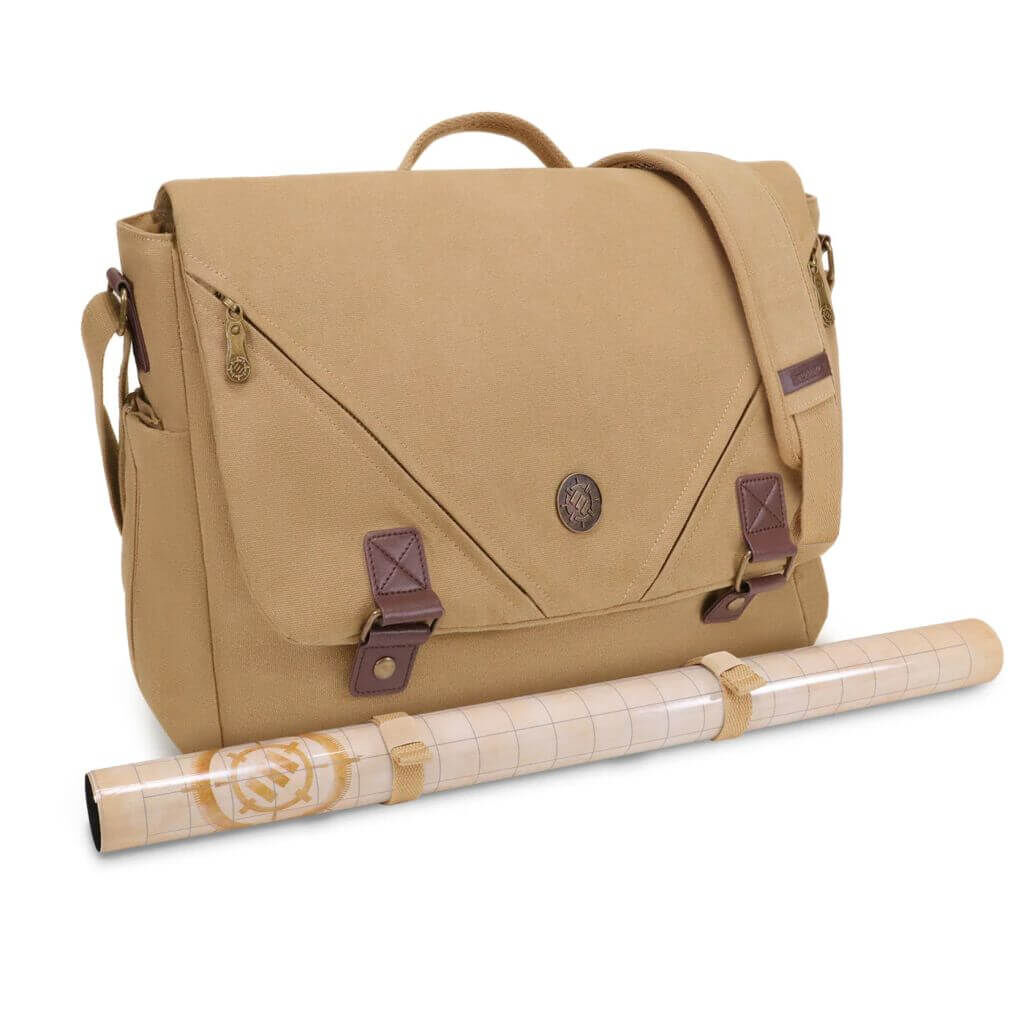 ENHANCE Venturer's Canvas-Messenger-Tasche