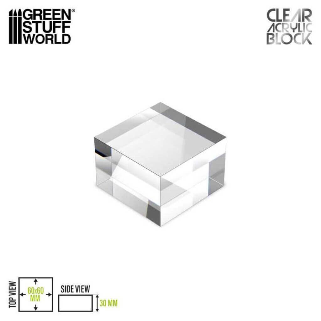 Acryl-Display-Block 60x60x30mm