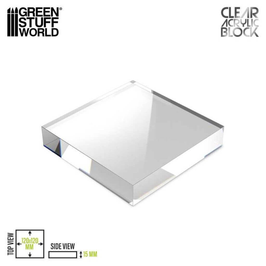 Acryl-Display-Block 120x120x15mm