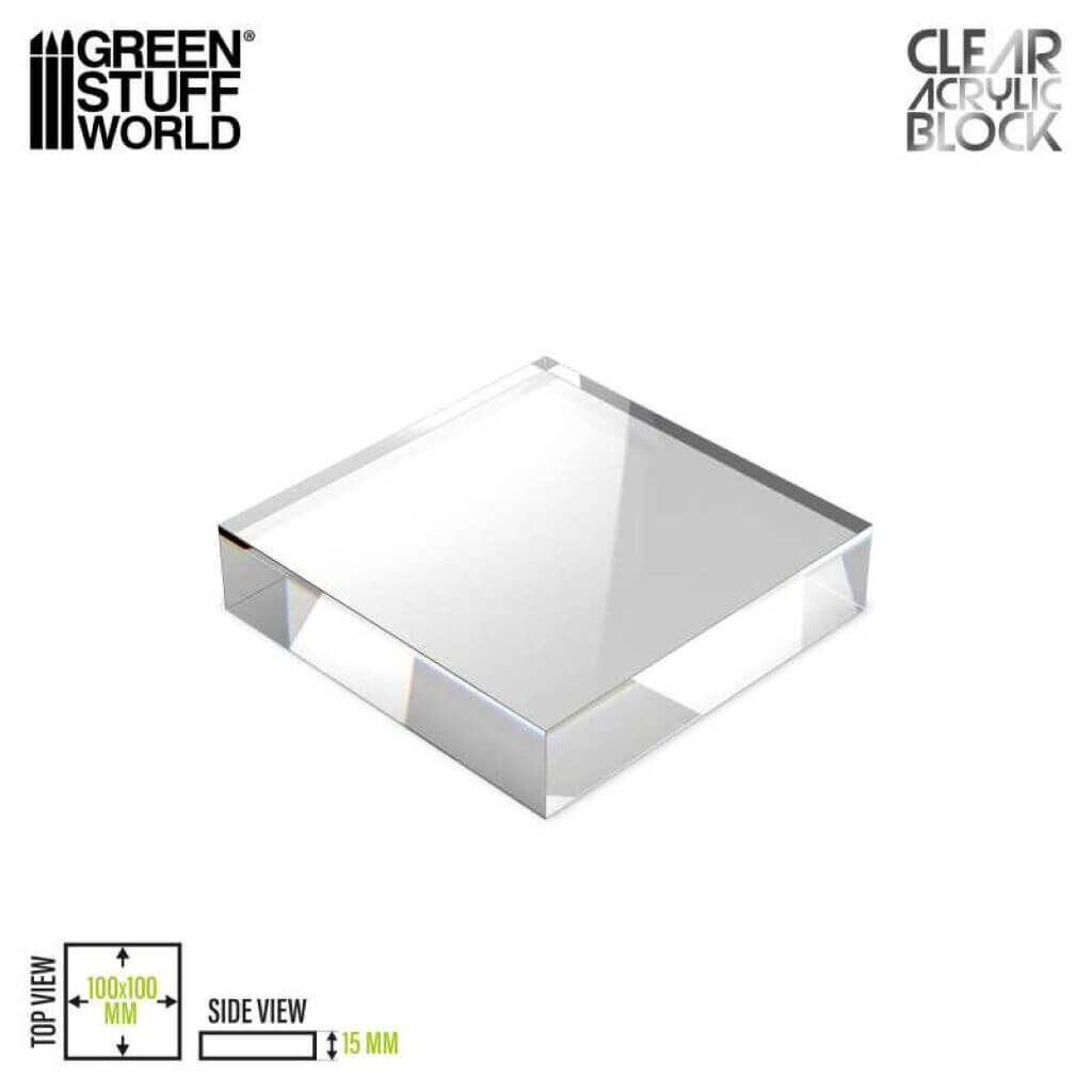 Acryl-Display-Block 100x100x15mm