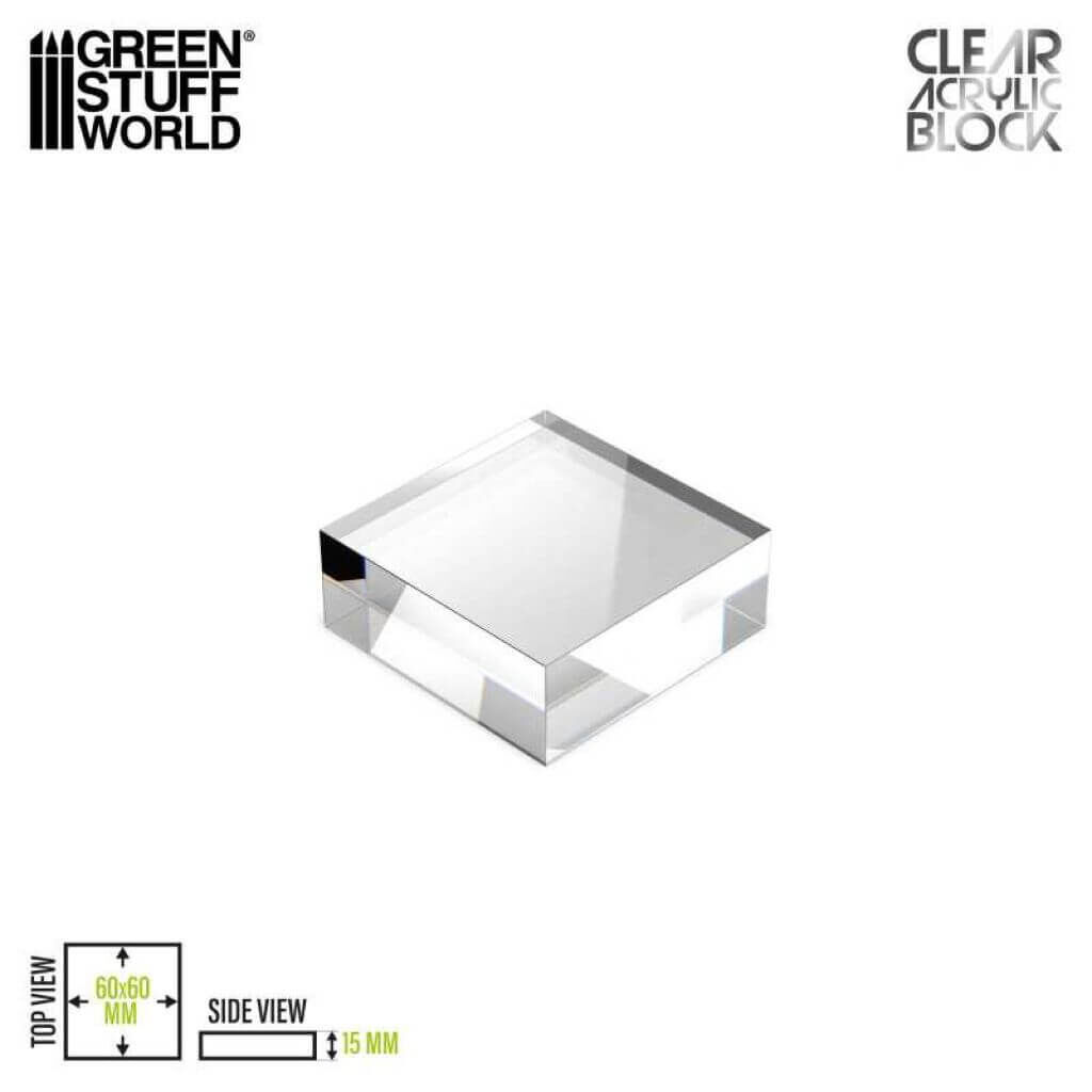Acryl-Display-Block 60x60x15mm
