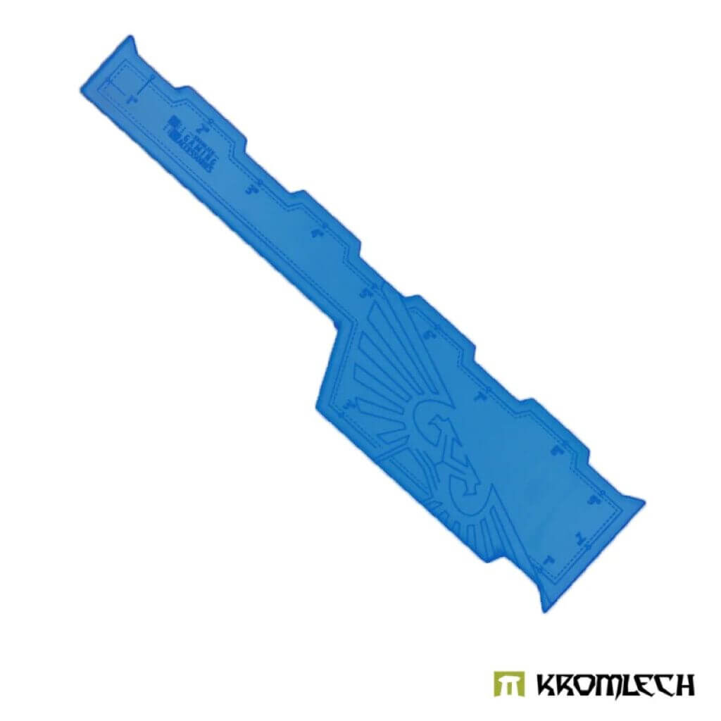 Imperiales Schlachtlineal 9 Zoll - Blau