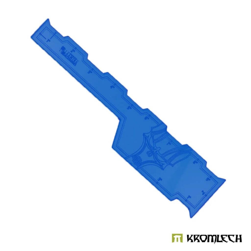 Unsterbliche Legionen Schlachtlineal 9 Zoll - Blau