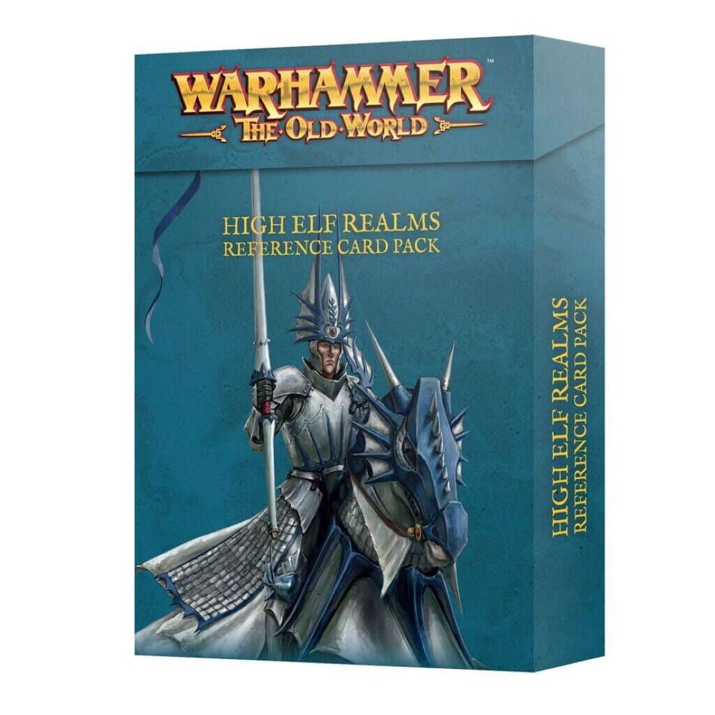 High Elf Realms Reference Card Pack - engl.