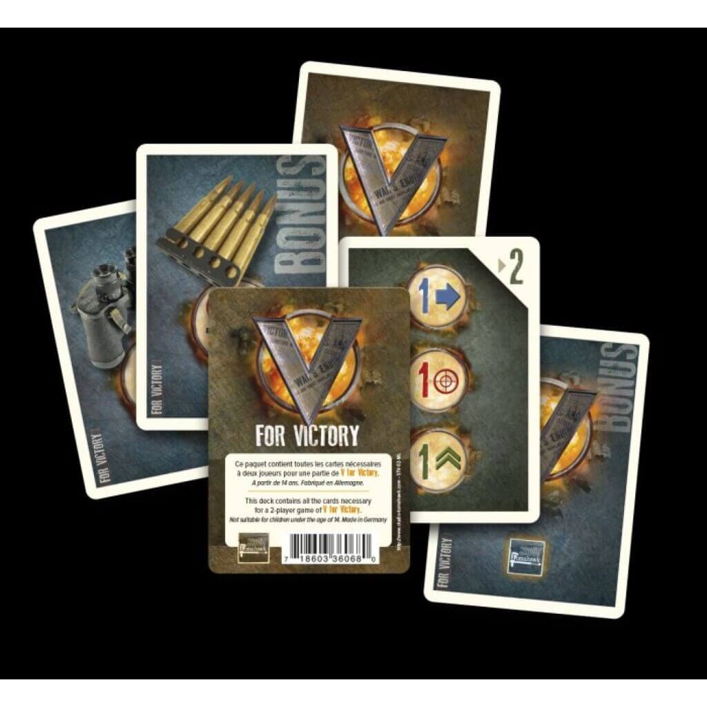 V for Victory Card Deck - engl./fr.