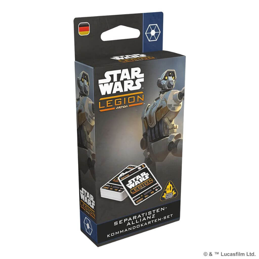 Star Wars: Legion - Separatisten-Allianz Kommandokarten-Set