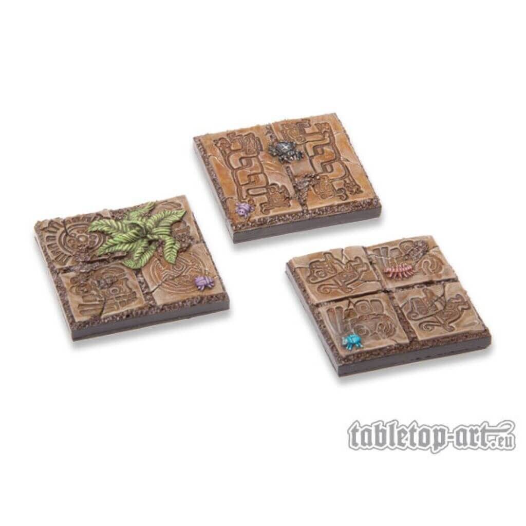 Lizard City Bases - 40x40mm (2)