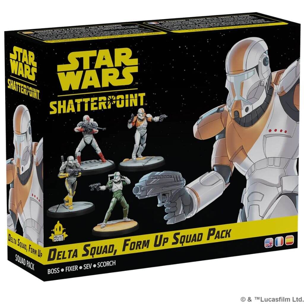 Star Wars: Shatterpoint - Delta Squad, Form Up Squad Pack