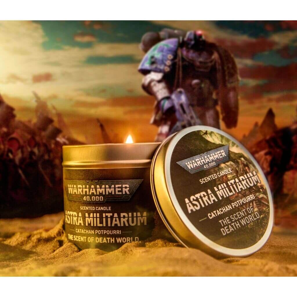 Warhammer: Astra Militarum - Duft der Todeswelt Kerze