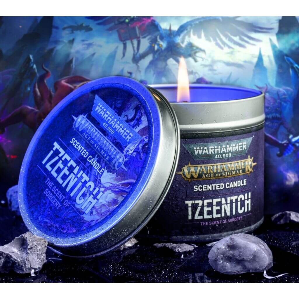Warhammer: Tzeentch - Duft der Zauberei Kerze