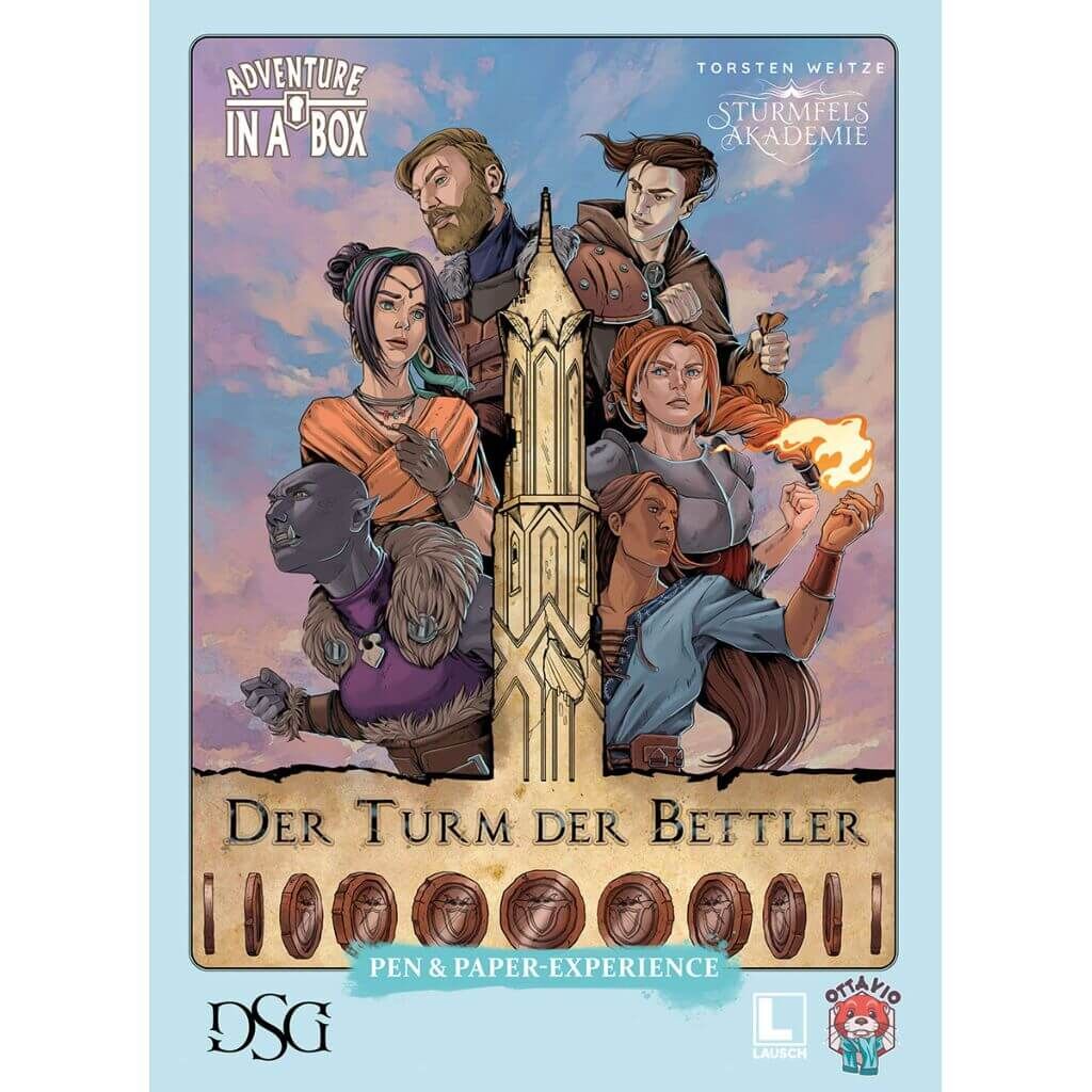 Adventure in a Box: Sturmfels Akademie – Der Turm der Bettler