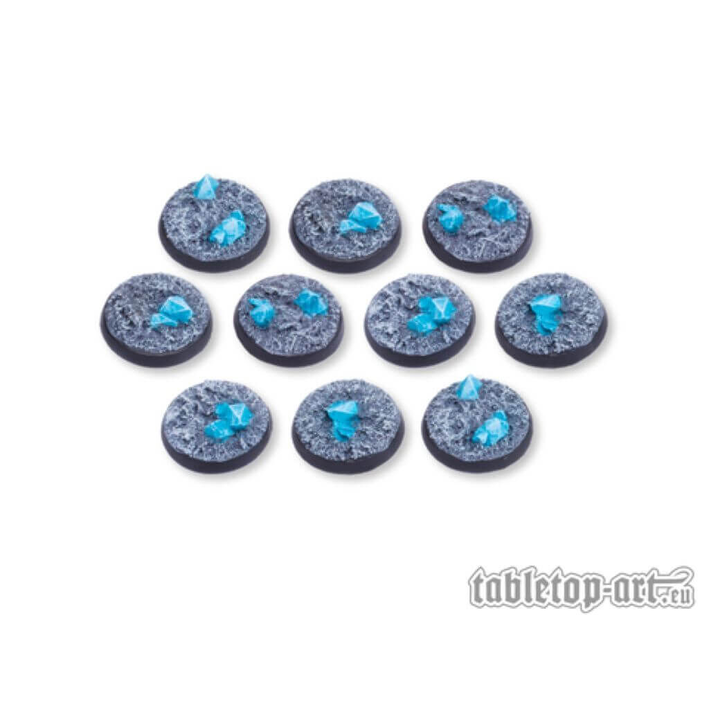 Crystal Field Bases - 25mm (10)