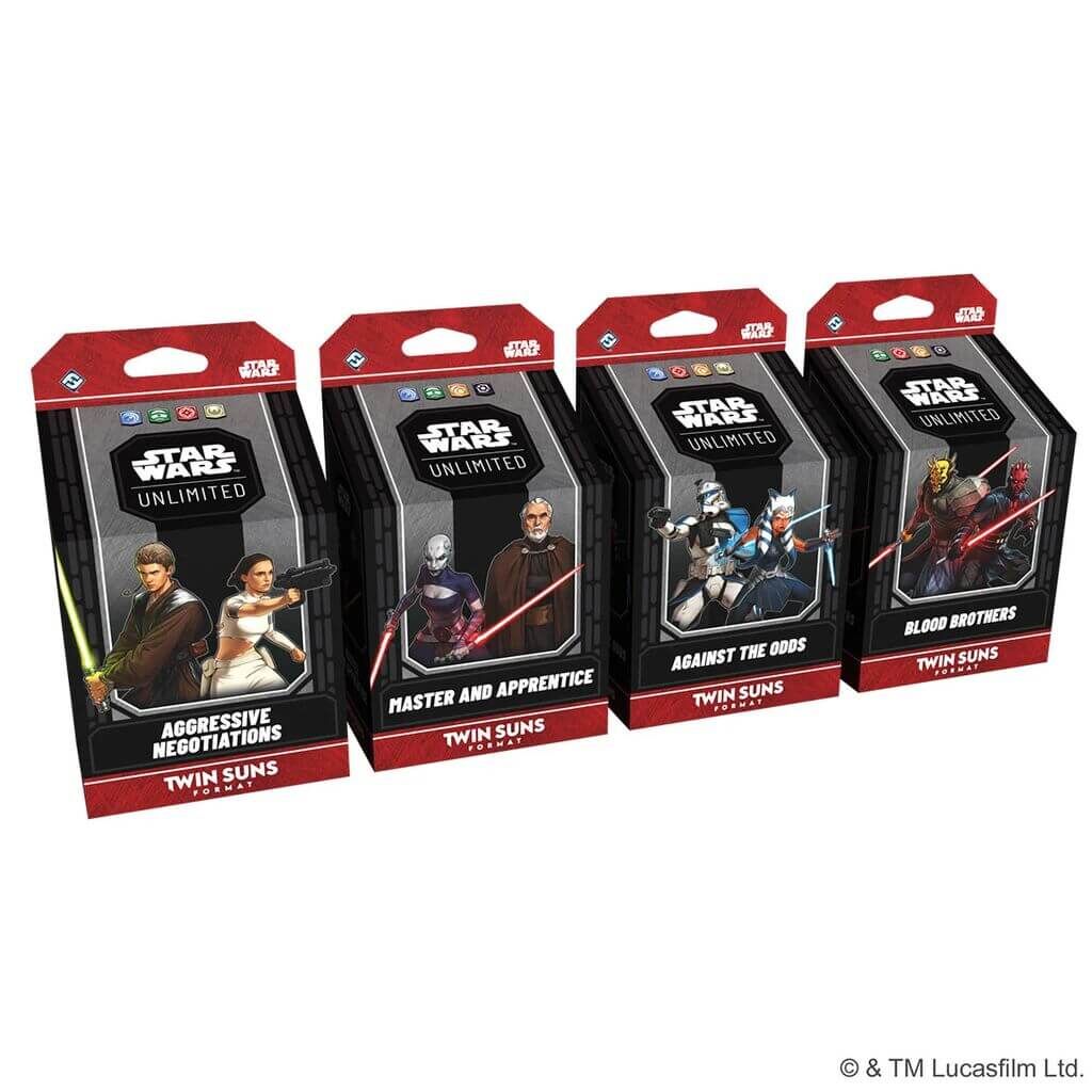Star Wars: Unlimited – 2026 Twin Suns Decks - engl.