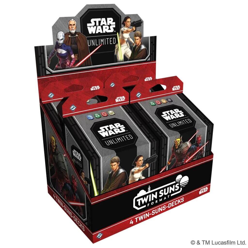 Star Wars: Unlimited - 2026 Twin Suns (4 Twin-Suns-Decks) - dt.