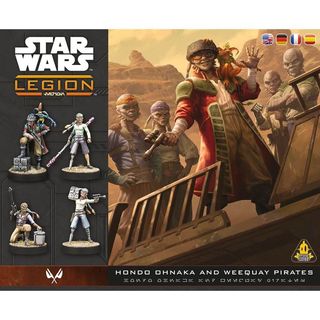 Star Wars: Legion - Hondo Ohnaka and Weequay Pirates
