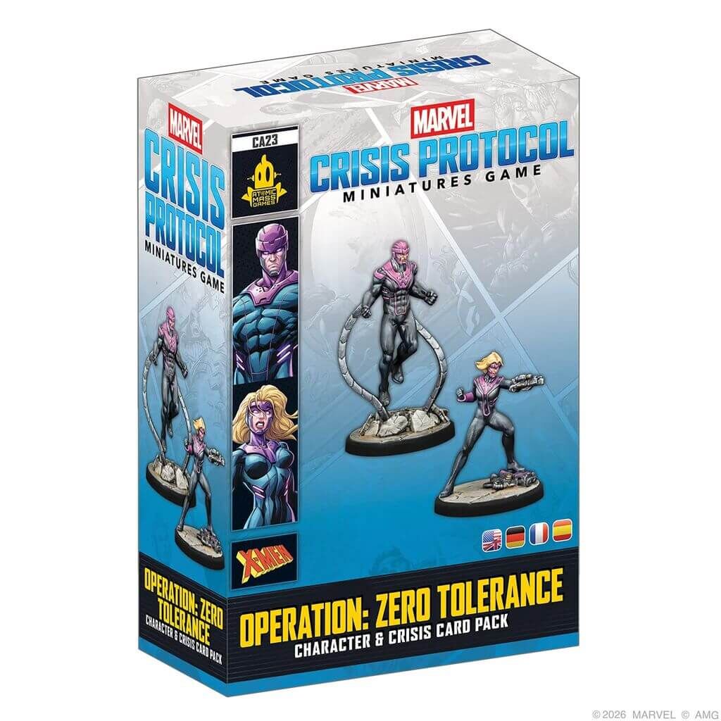 Operation: Zero Tolerance Character & Crisis Card Pack
