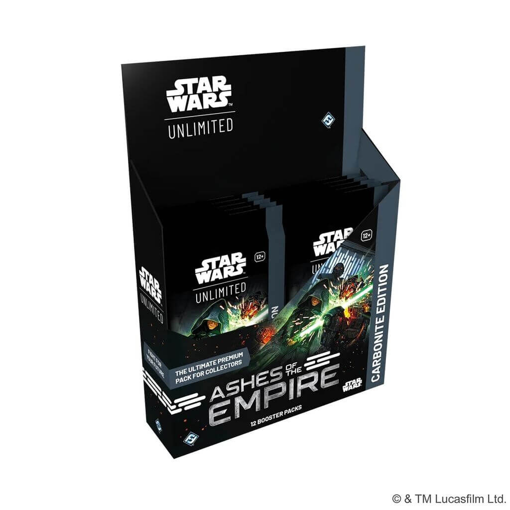 Star Wars: Unlimited - Ashes of the Empire (Carbonite Booster Display)