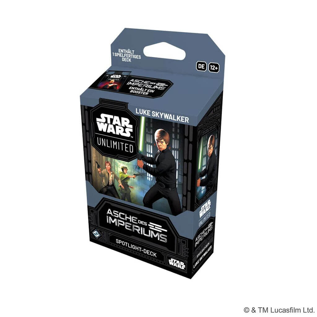 Star Wars: Unlimited - Ashes of the Empire Spotlight Deck - Luke Skywalker
