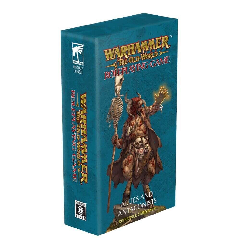 Warhammer: The Old World RPG - Allies & Antagonists Card Deck - engl.