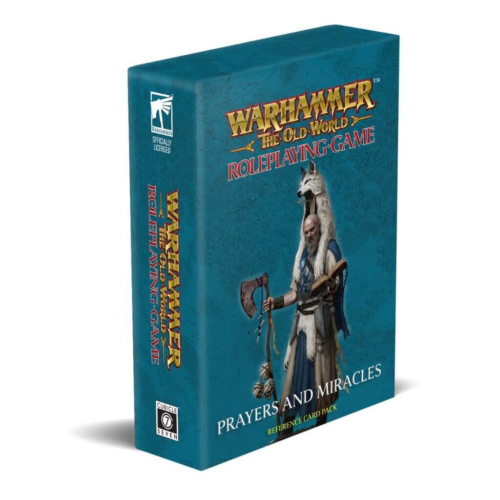 Warhammer: The Old World RPG - Prayers & Miracles Card Deck - engl.