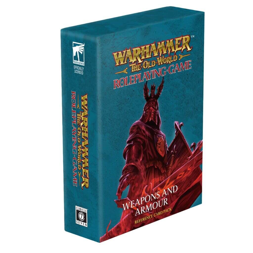 Warhammer: The Old World RPG - Weapons & Armour Card Deck - engl.