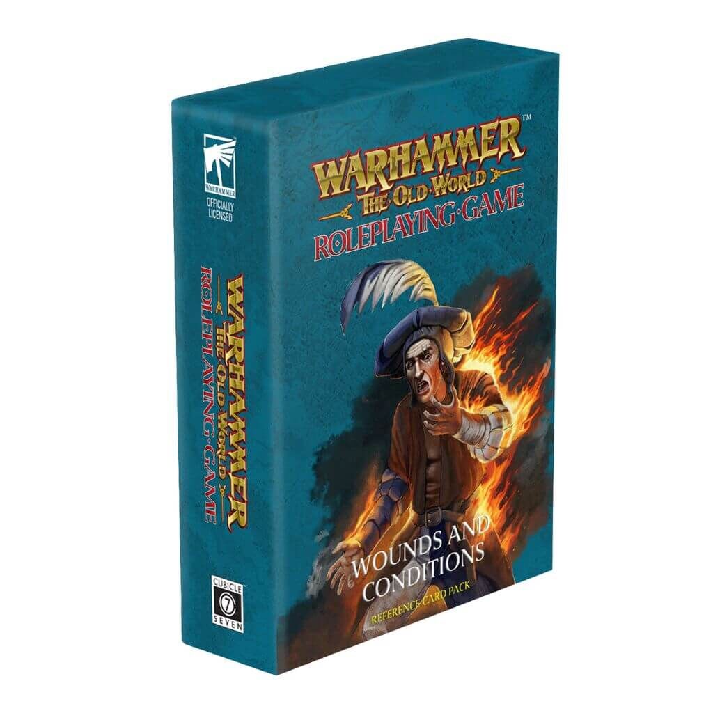 Warhammer: The Old World RPG - Wounds & Conditions Card Deck - engl.