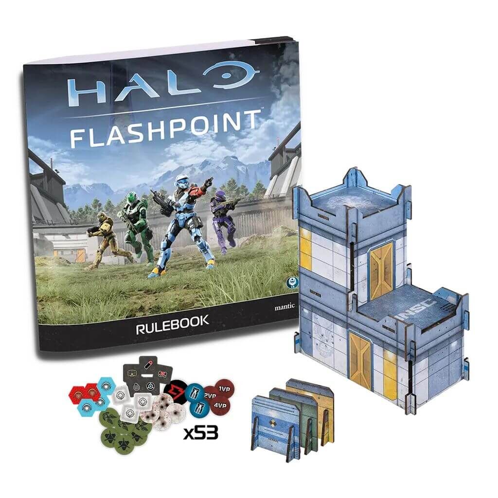 Halo: Flashpoint - Game Rulebook Pack - engl.