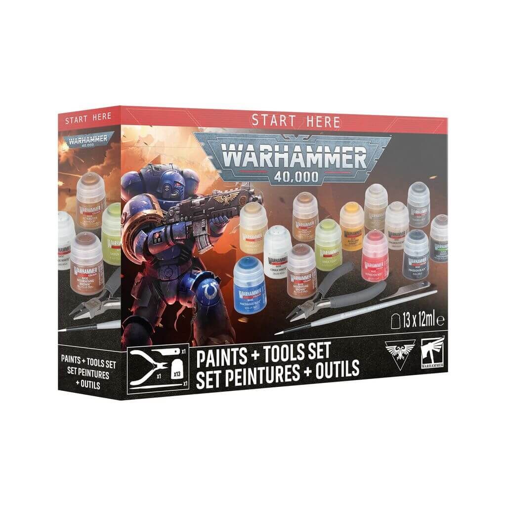 Warhammer 40.000: Farben + Werkzeuge