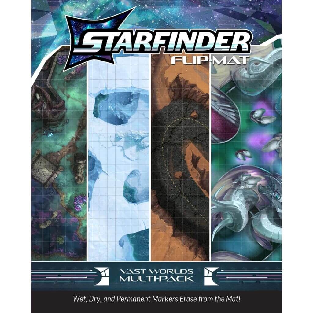 Starfinder Flip-Mat: Vast Worlds Multi-Pack