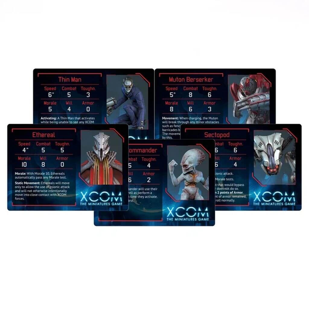 XCOM: The Miniatures Game - Card Pack - engl.