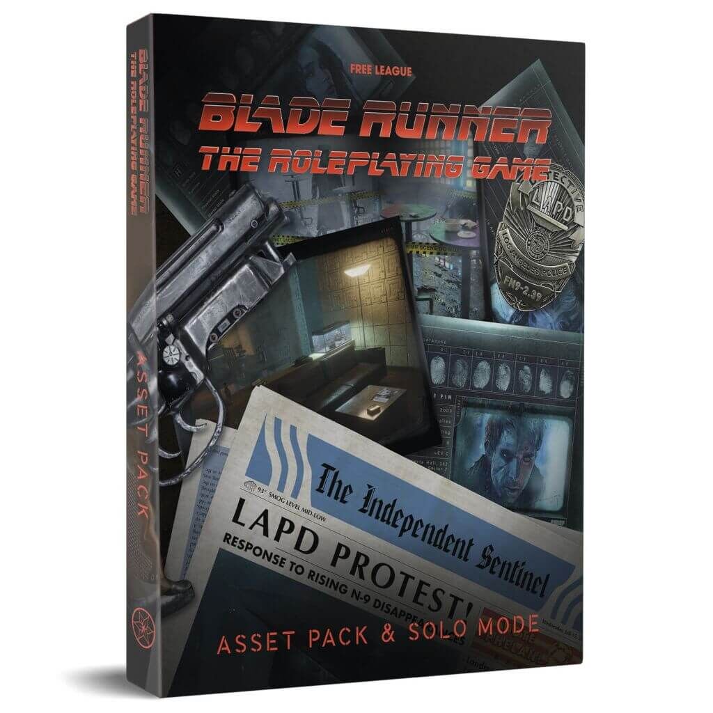 Blade Runner The Roleplaying Game – Asset Pack & Solo Mode - engl.