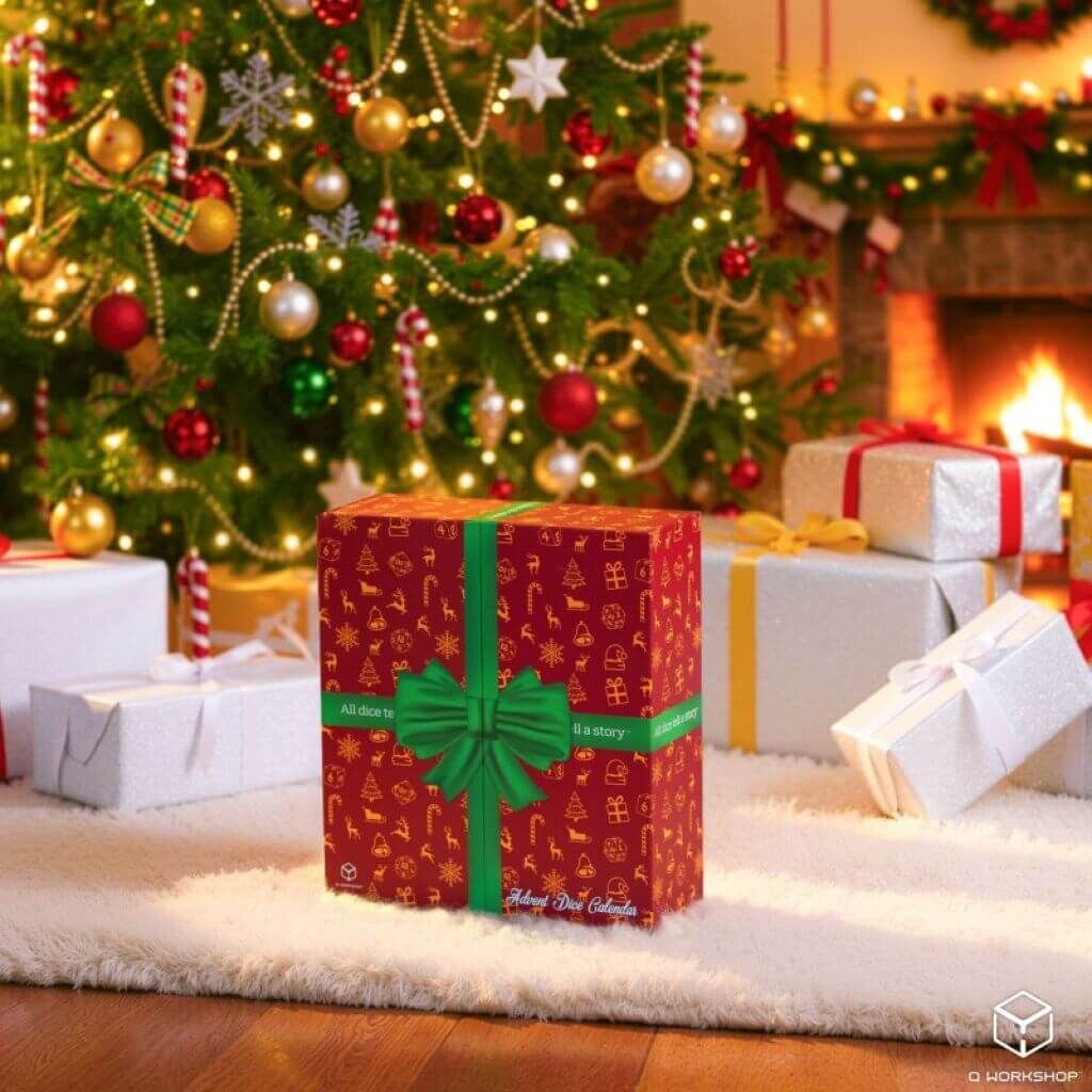 Exklusiver Würfel-Adventskalender Limited Edition
