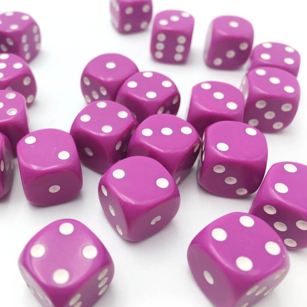 Opaque Light Purple/White