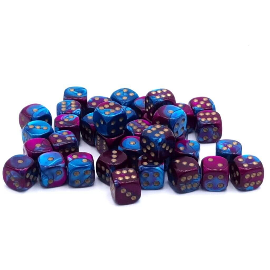 Gemini Purple-Teal Gold