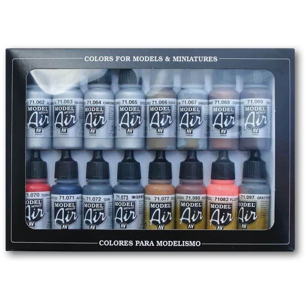 Model Air Metallfarben Set