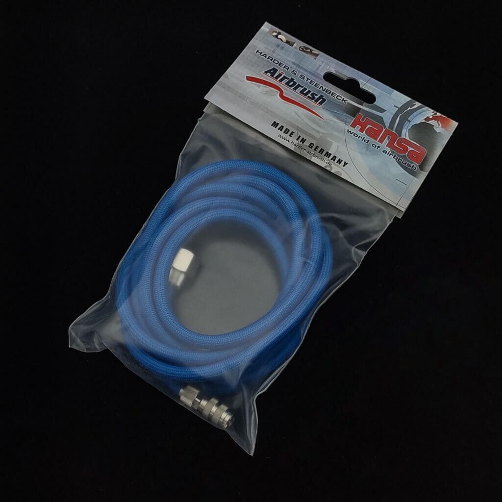 Gewebeschlauch komplett, 2m (3,3x7mm)