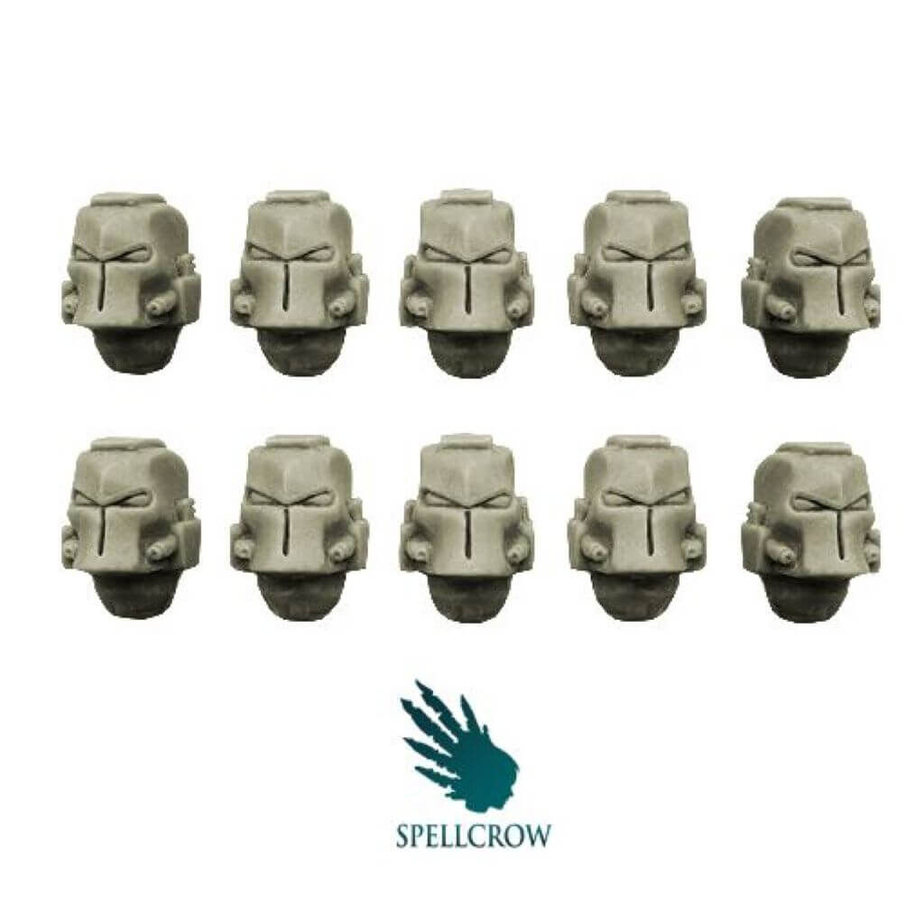Space Knights Classic Helmets