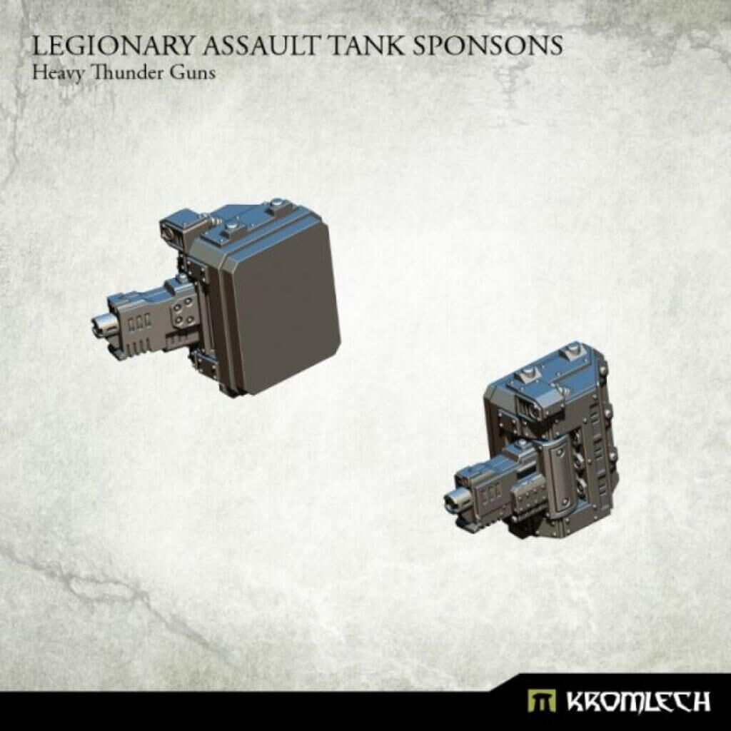 Legionary Assault Tank Sponsons: Heavy Thunder Guns (1)