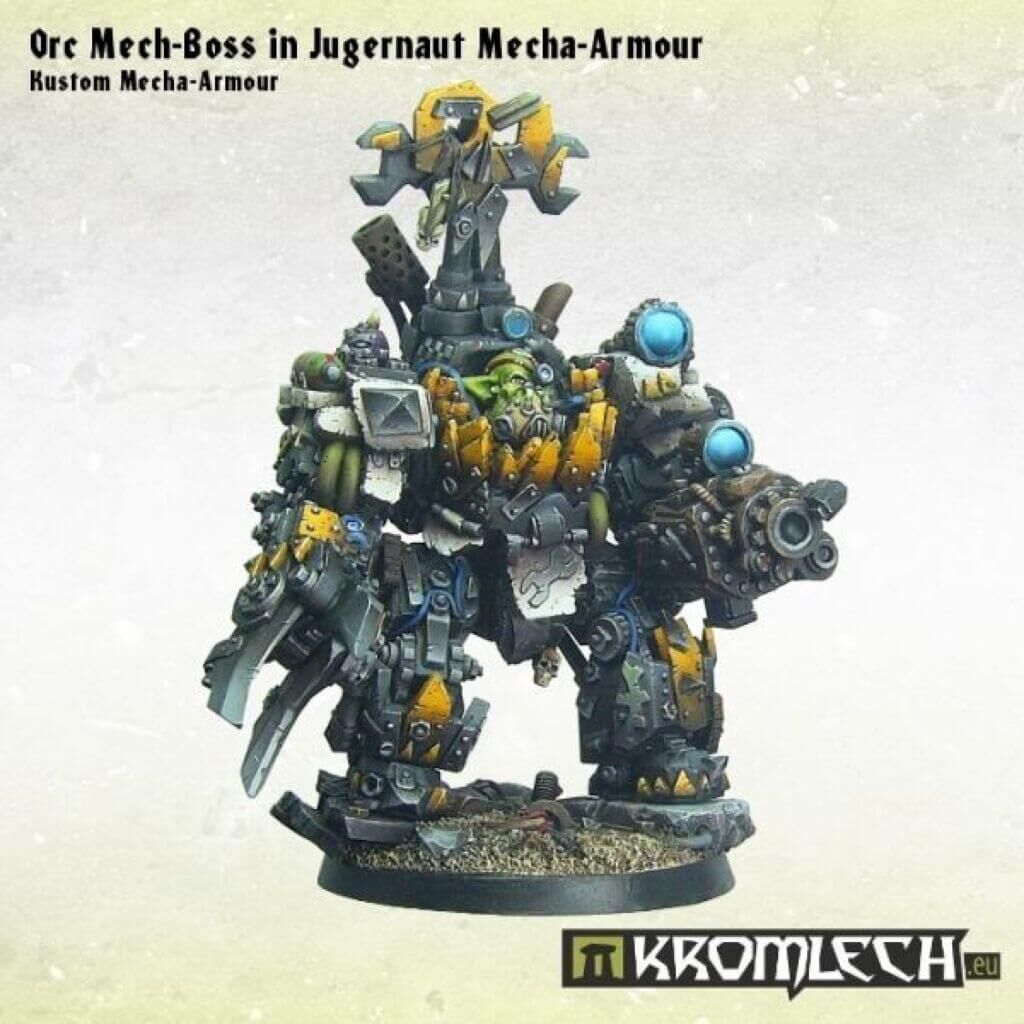 Orc Mech-Boss in Kustom Mecha-Armour (1)