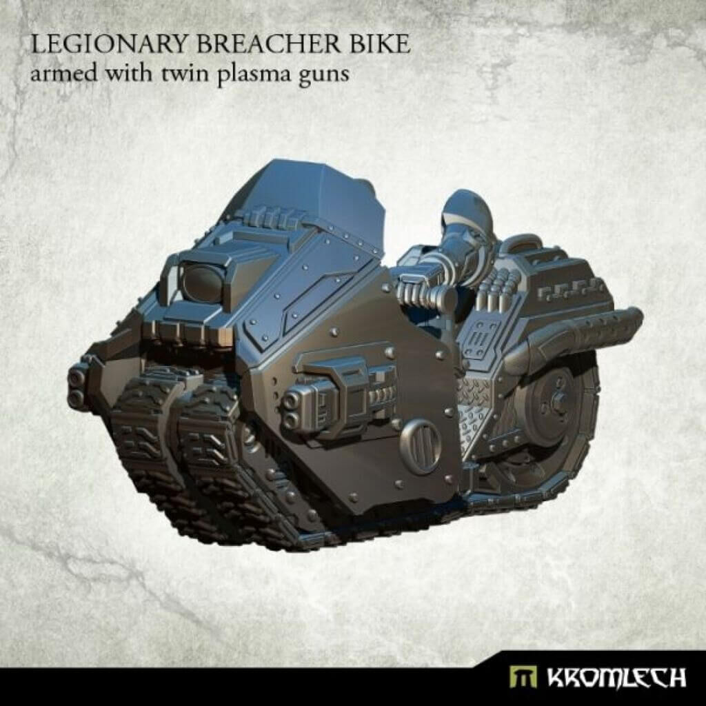 Legionary Breacher Bike (1) armed with twin plasma gun