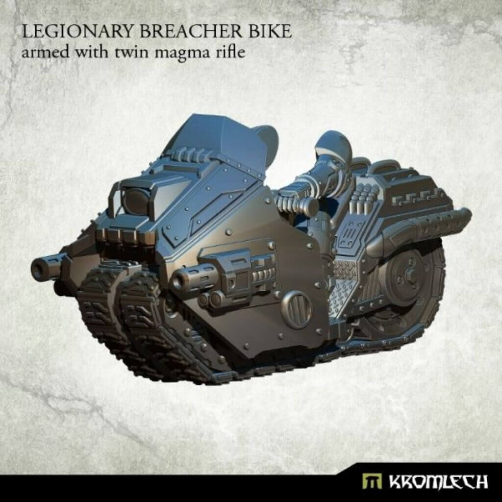Legionary Breacher Bike (1) armed with twin magma rifle