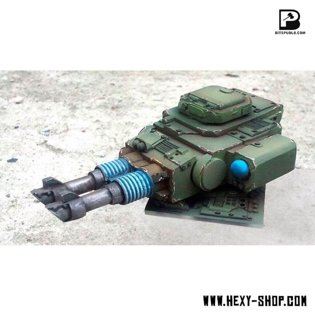 Twin Laser Cannon Tank Turret