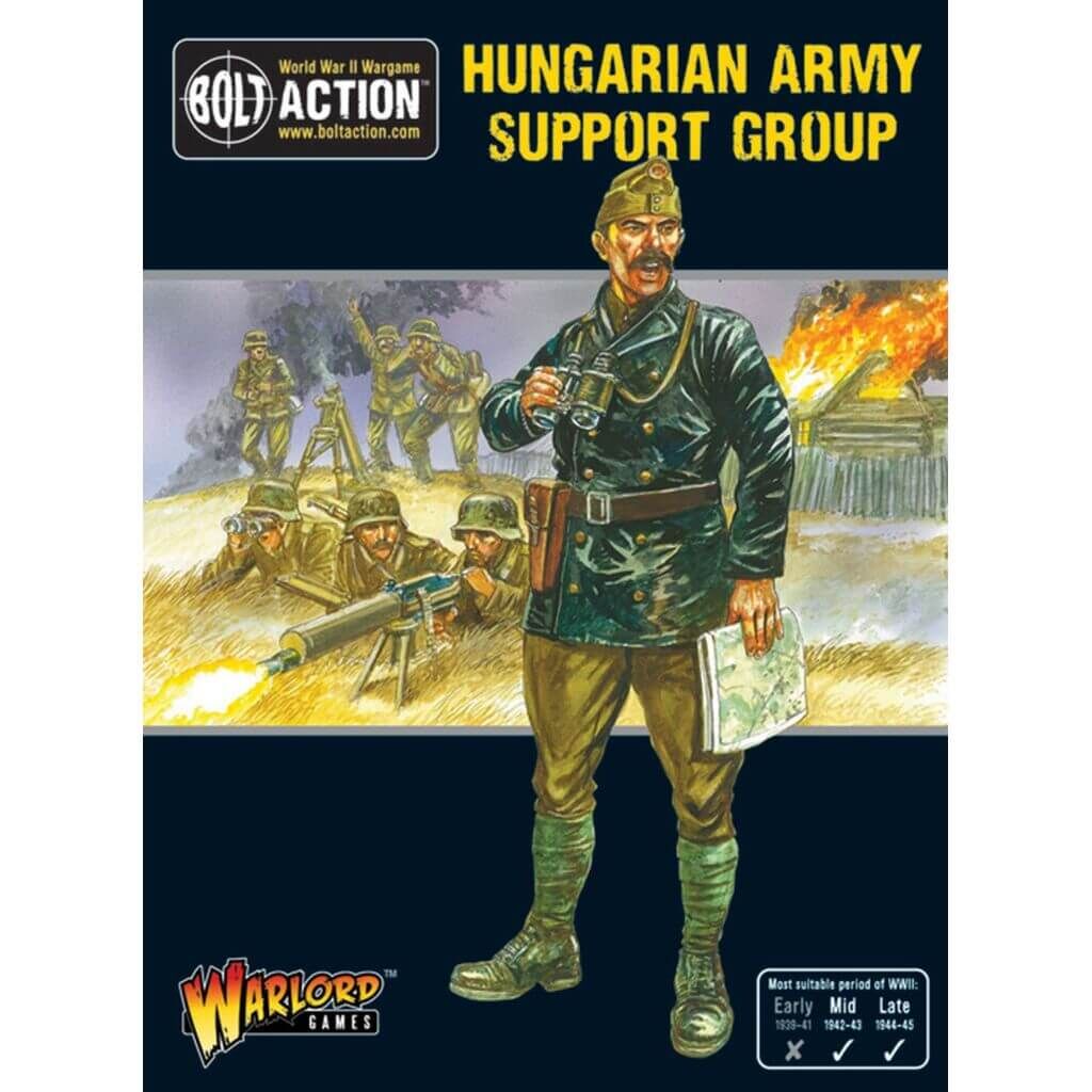 Hungarian Army Support Group (HQ, Mortar & MMG)