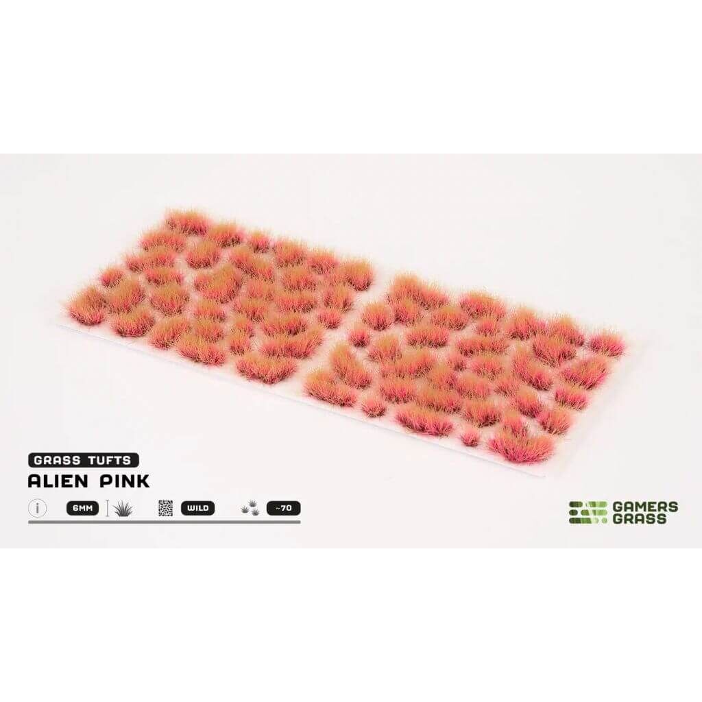 Alien Pink 6mm Tufts (Wild)