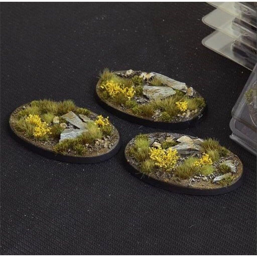 Ovale Highland Bases 75mm (x3)